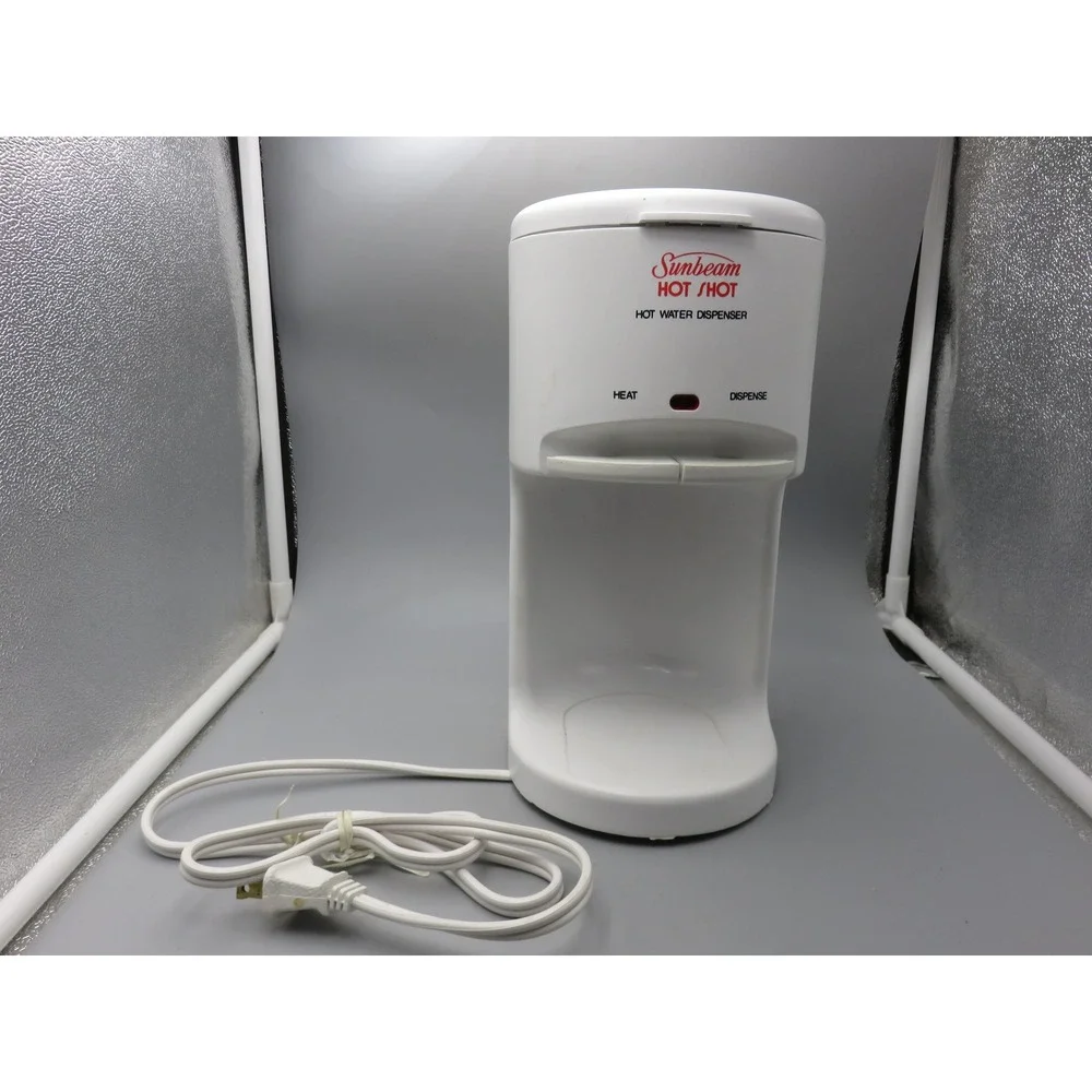 Sunbeam Hot Shot Hot Water Dispenser White Model 3211 16oz 1450W